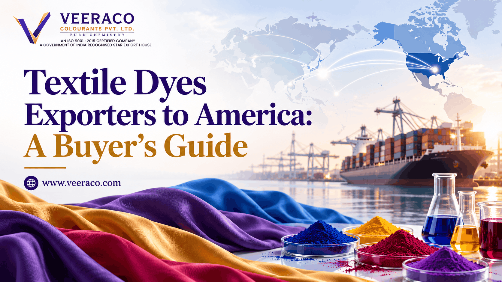 Textile Dyes Exporters to America: A Buyer’s Guide
