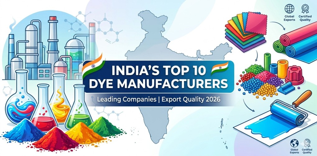 Top 10 Dye Manufacturers in India You Should Know About in 2026