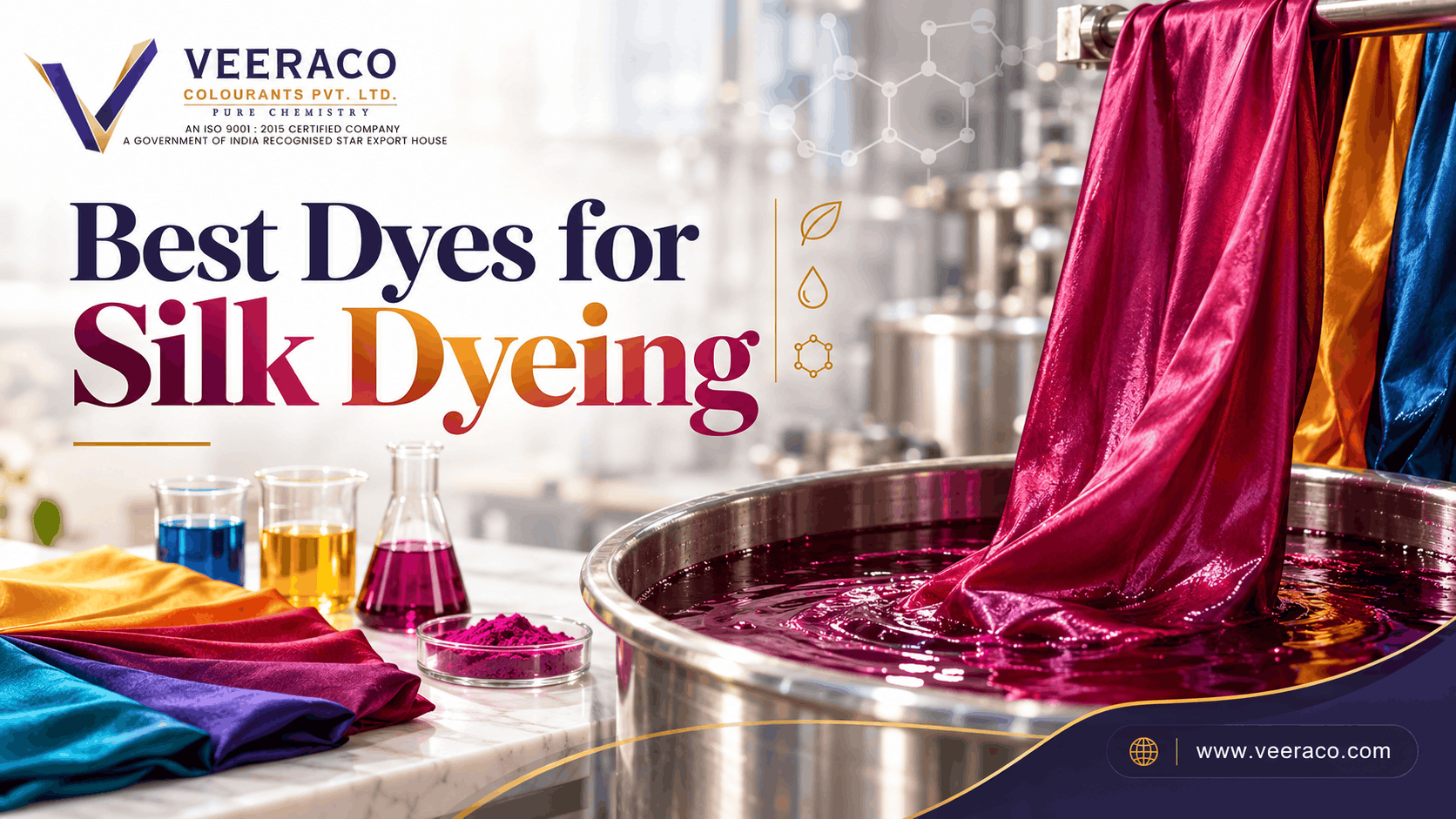 Best Dyes for Silk Dyeing
